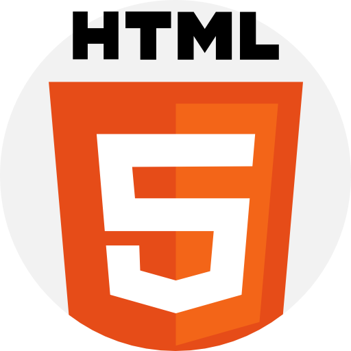 En 2 eme position le HTML